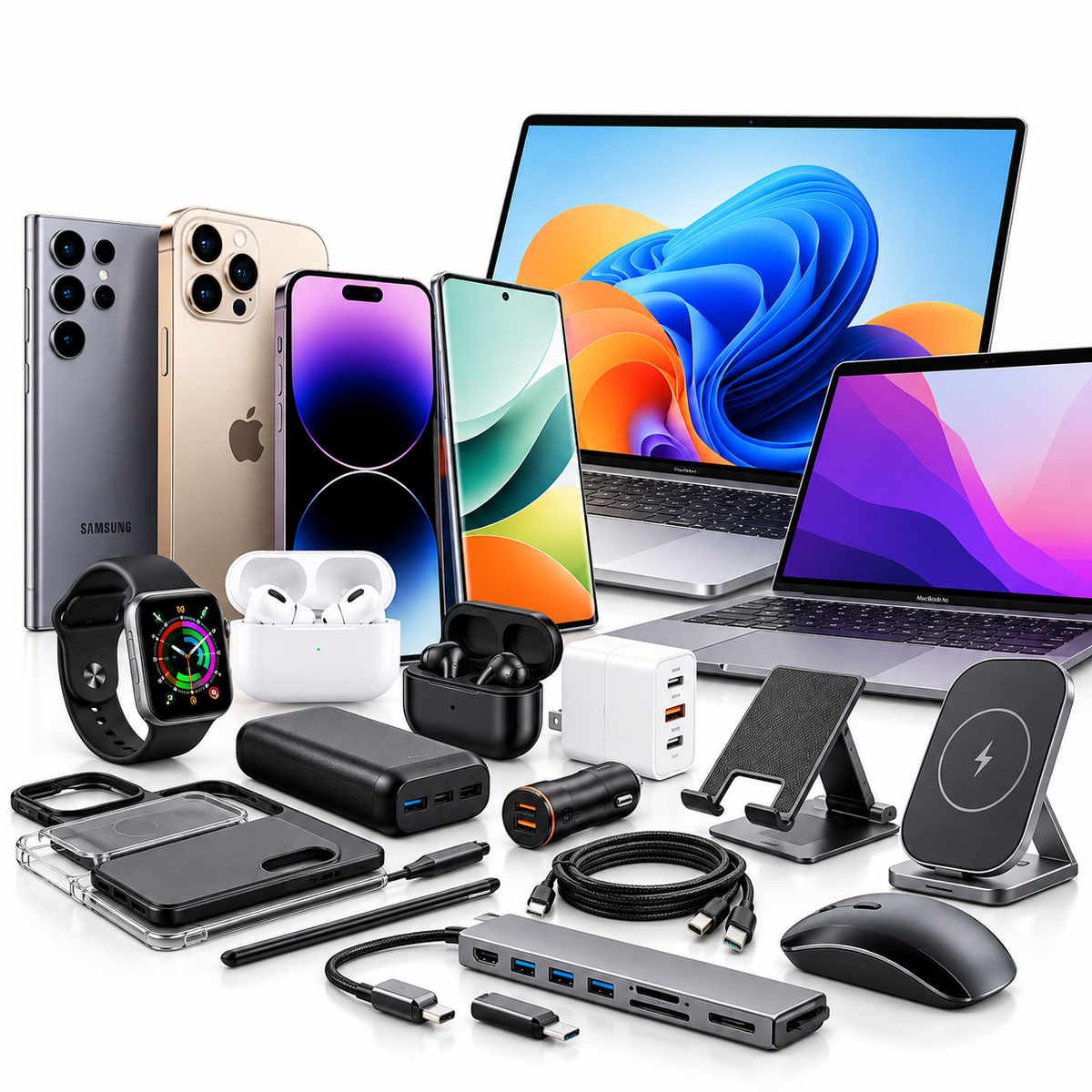 Mobile Phones & Laptop