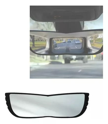Wide Angle Rearview Mirror With Angel Vision